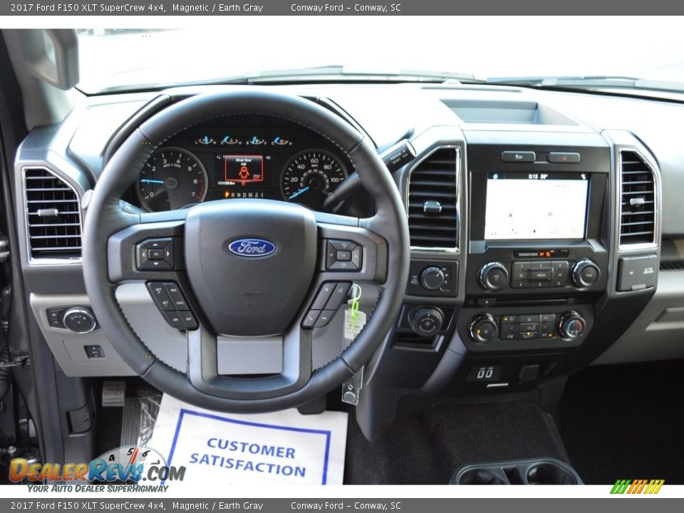 2017 Ford F150 XLT SuperCrew 4x4 Magnetic / Earth Gray Photo #18