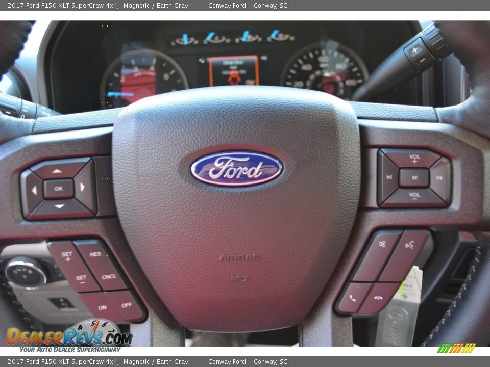 2017 Ford F150 XLT SuperCrew 4x4 Magnetic / Earth Gray Photo #22