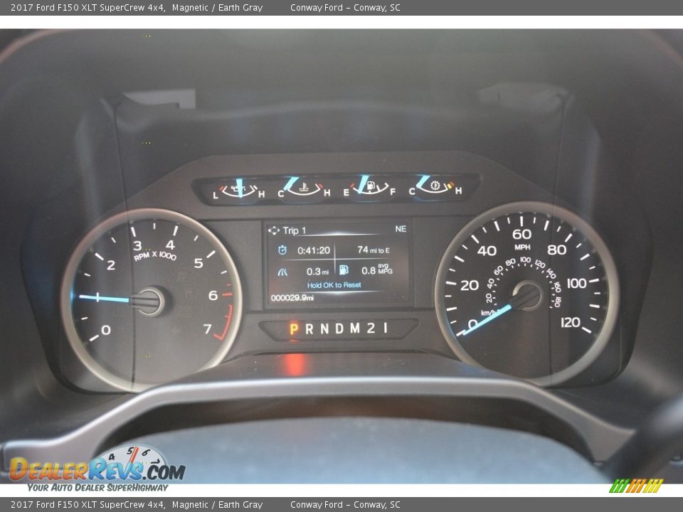 2017 Ford F150 XLT SuperCrew 4x4 Magnetic / Earth Gray Photo #24