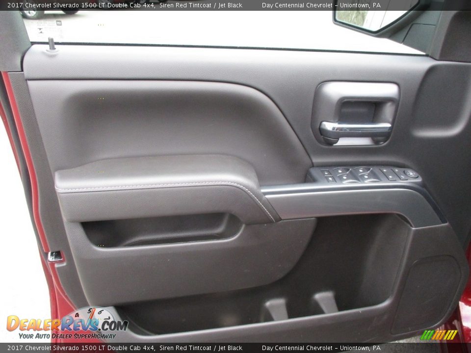 2017 Chevrolet Silverado 1500 LT Double Cab 4x4 Siren Red Tintcoat / Jet Black Photo #11