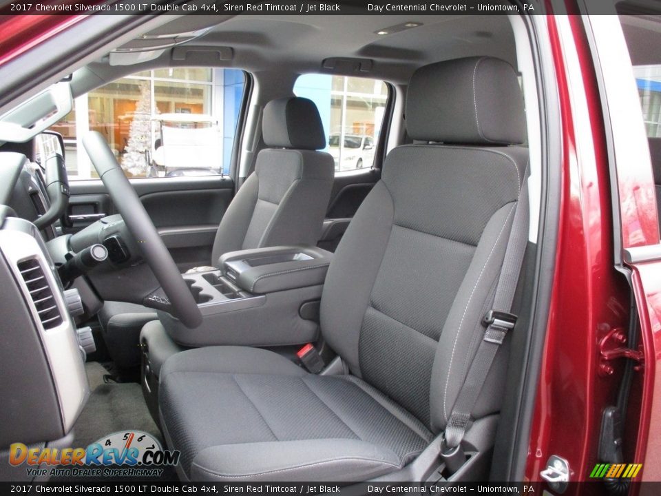 2017 Chevrolet Silverado 1500 LT Double Cab 4x4 Siren Red Tintcoat / Jet Black Photo #12
