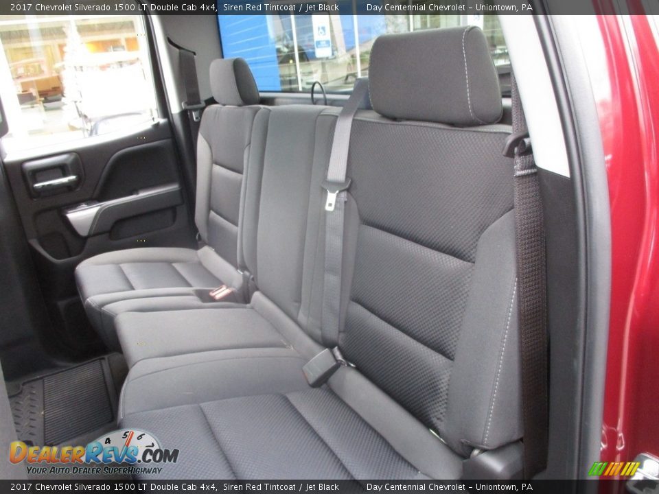 2017 Chevrolet Silverado 1500 LT Double Cab 4x4 Siren Red Tintcoat / Jet Black Photo #13