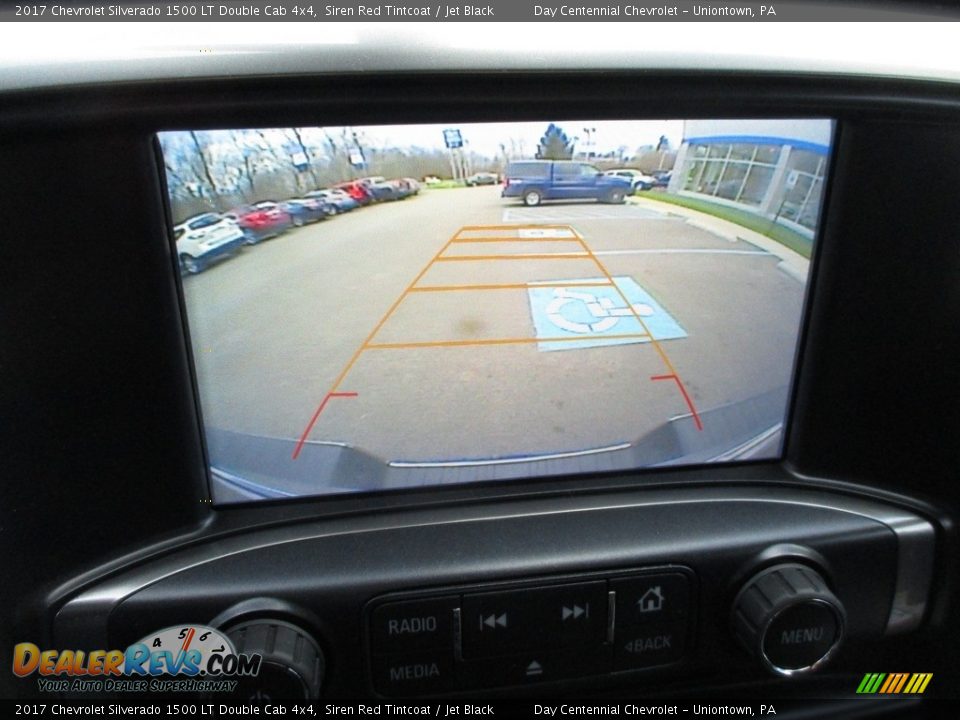2017 Chevrolet Silverado 1500 LT Double Cab 4x4 Siren Red Tintcoat / Jet Black Photo #16