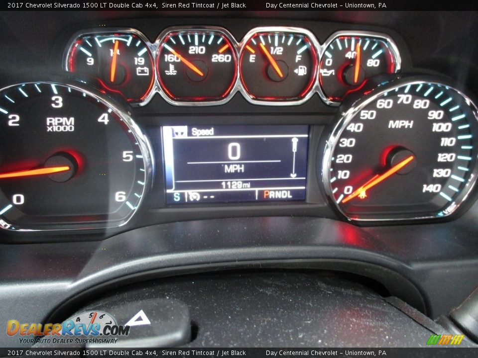 2017 Chevrolet Silverado 1500 LT Double Cab 4x4 Siren Red Tintcoat / Jet Black Photo #20