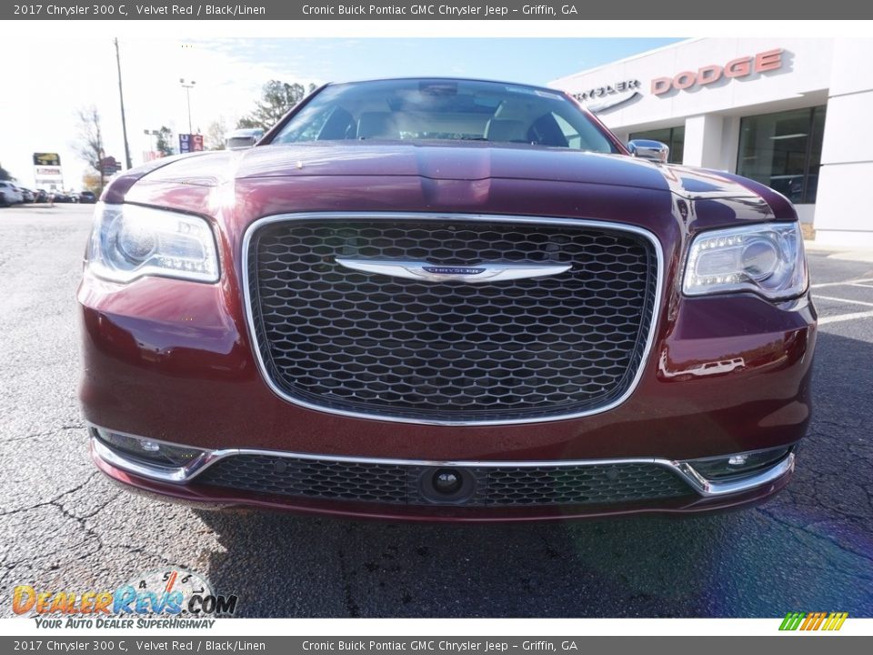 2017 Chrysler 300 C Velvet Red / Black/Linen Photo #2