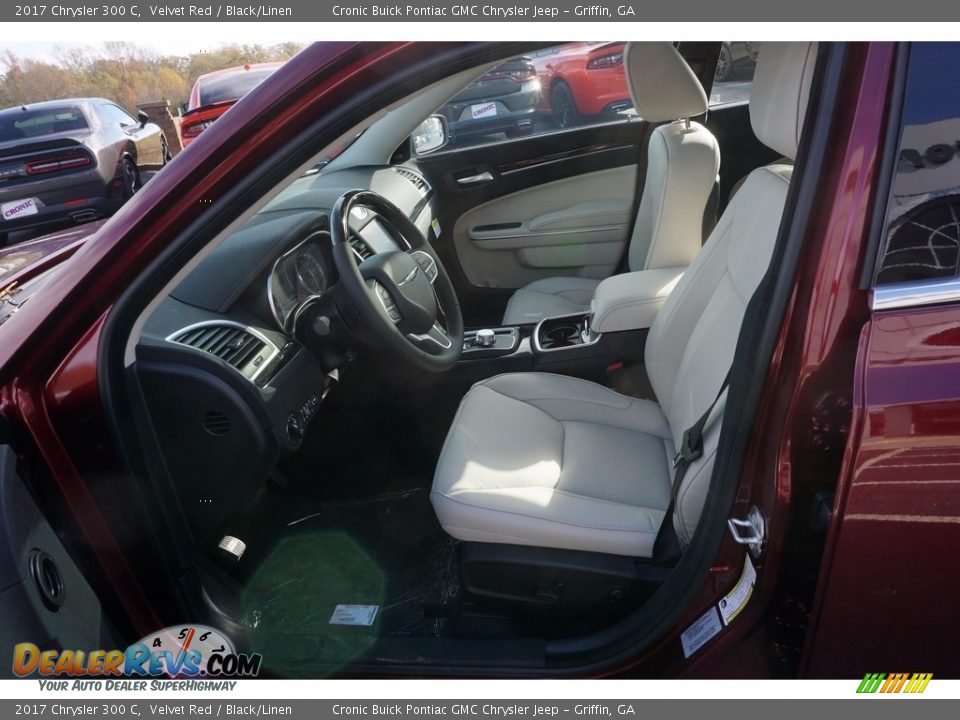 2017 Chrysler 300 C Velvet Red / Black/Linen Photo #8