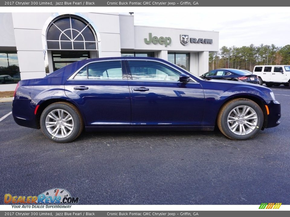 Jazz Blue Pearl 2017 Chrysler 300 Limited Photo #8