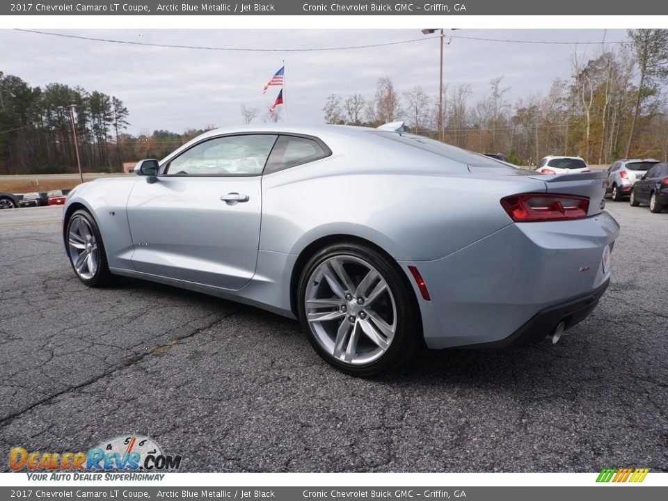 2017 Chevrolet Camaro LT Coupe Arctic Blue Metallic / Jet Black Photo #5