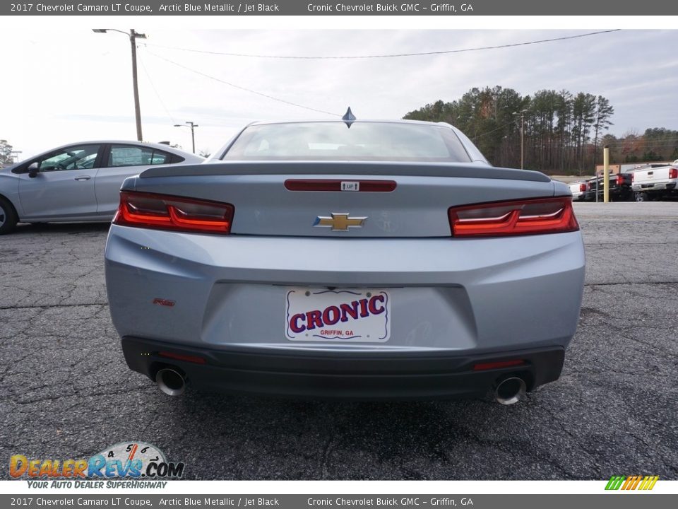 2017 Chevrolet Camaro LT Coupe Arctic Blue Metallic / Jet Black Photo #6