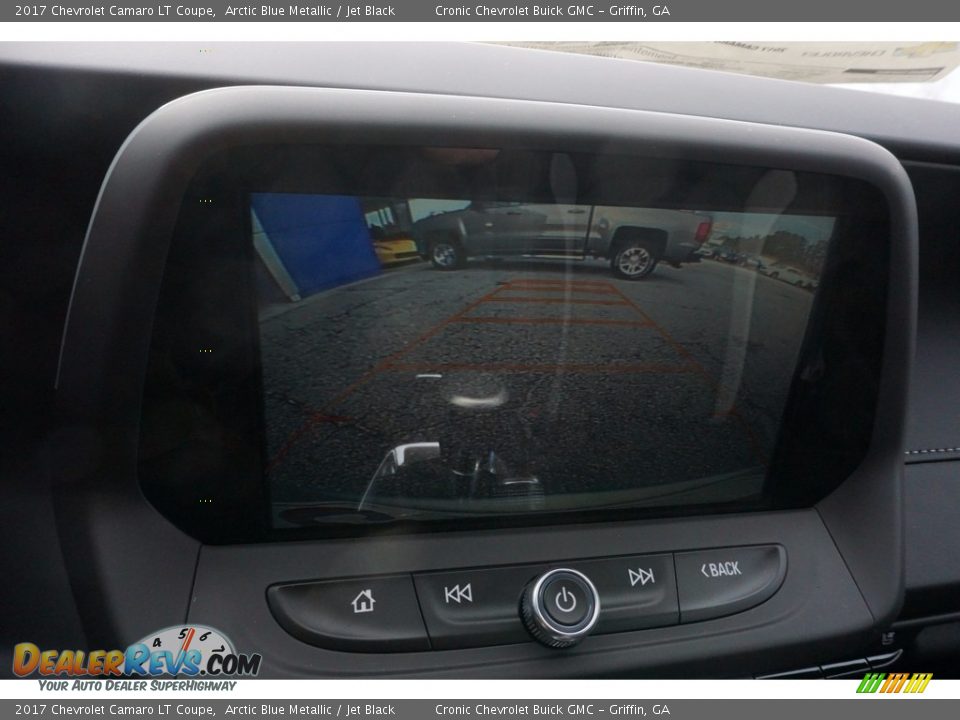 2017 Chevrolet Camaro LT Coupe Arctic Blue Metallic / Jet Black Photo #15
