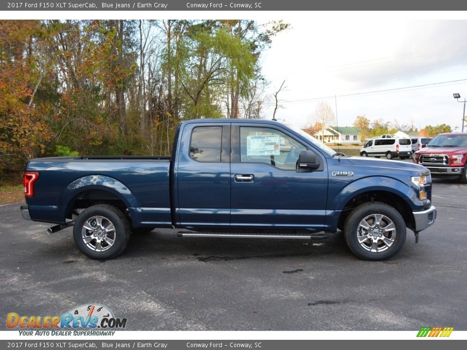 Blue Jeans 2017 Ford F150 XLT SuperCab Photo #2