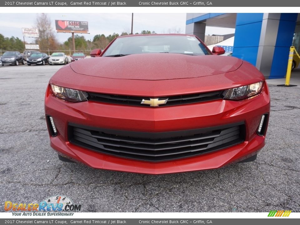 2017 Chevrolet Camaro LT Coupe Garnet Red Tintcoat / Jet Black Photo #2