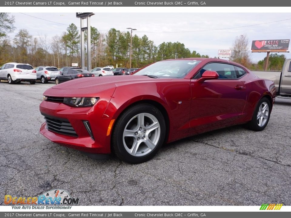 2017 Chevrolet Camaro LT Coupe Garnet Red Tintcoat / Jet Black Photo #3