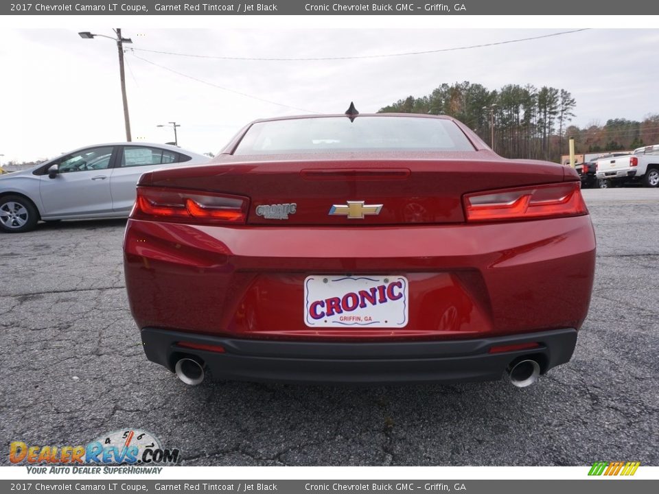 2017 Chevrolet Camaro LT Coupe Garnet Red Tintcoat / Jet Black Photo #6
