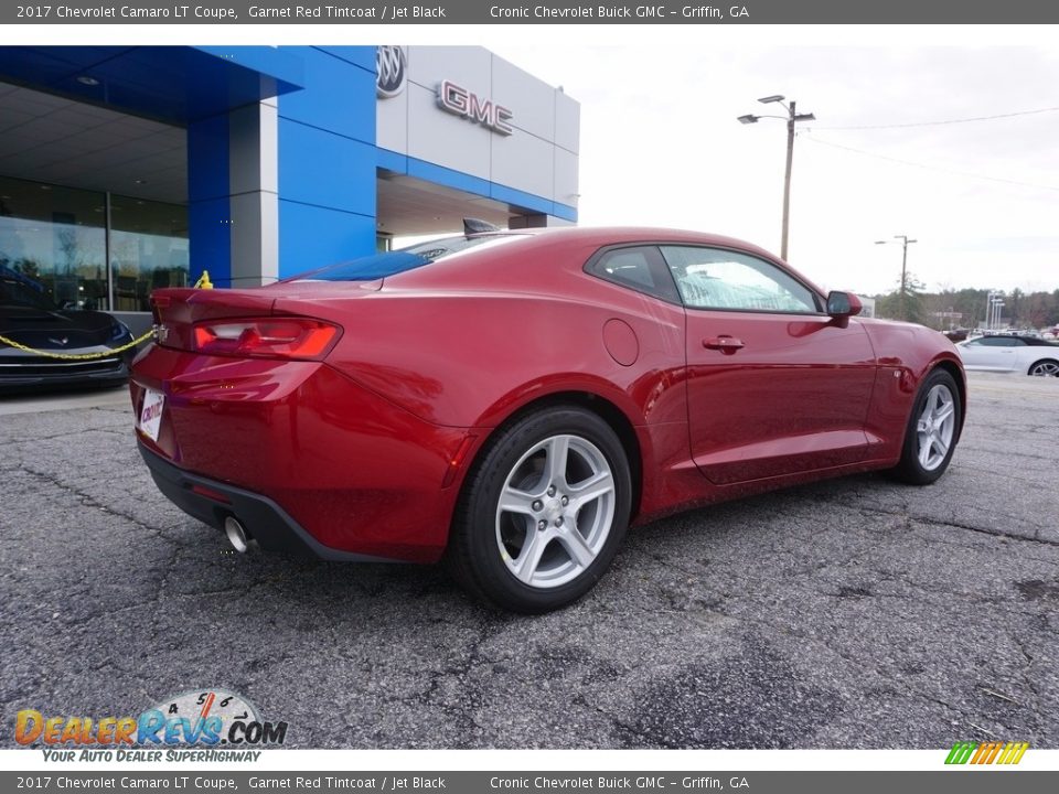2017 Chevrolet Camaro LT Coupe Garnet Red Tintcoat / Jet Black Photo #7