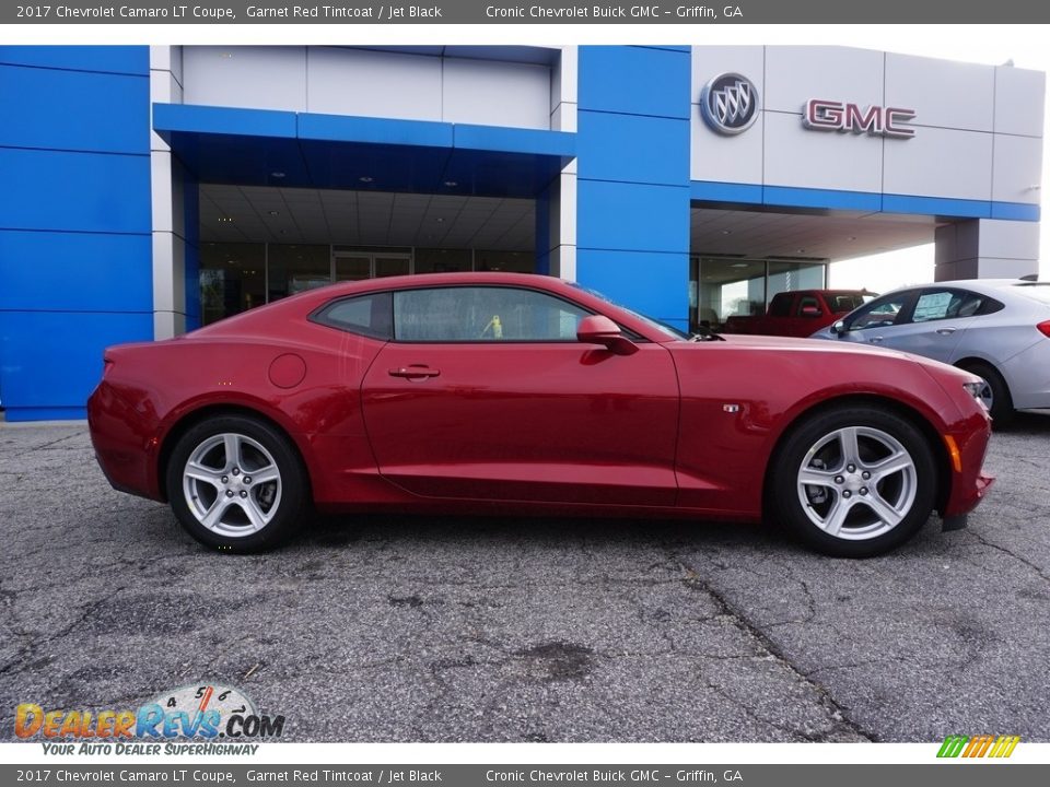 2017 Chevrolet Camaro LT Coupe Garnet Red Tintcoat / Jet Black Photo #8