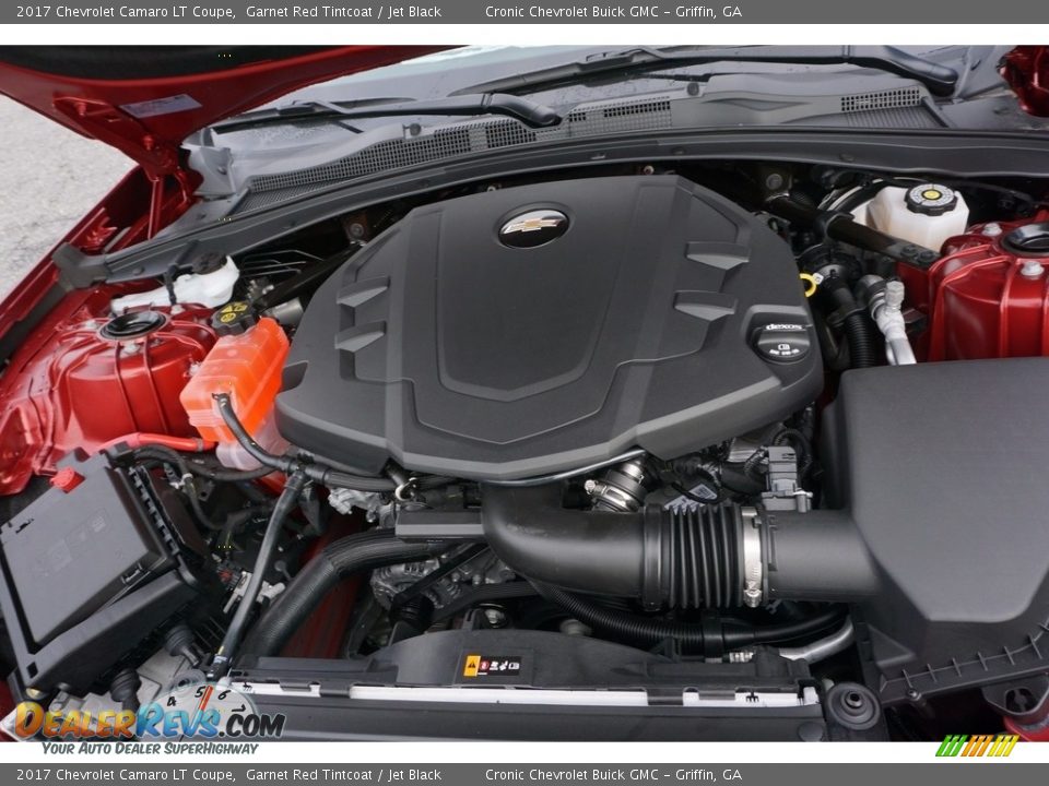 2017 Chevrolet Camaro LT Coupe Garnet Red Tintcoat / Jet Black Photo #12
