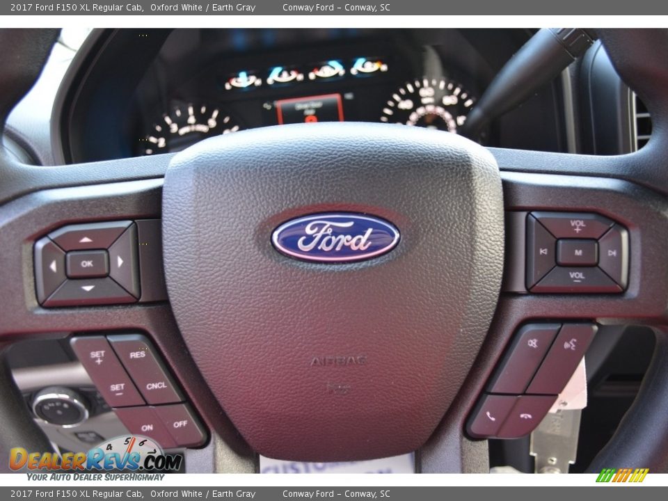2017 Ford F150 XL Regular Cab Steering Wheel Photo #17