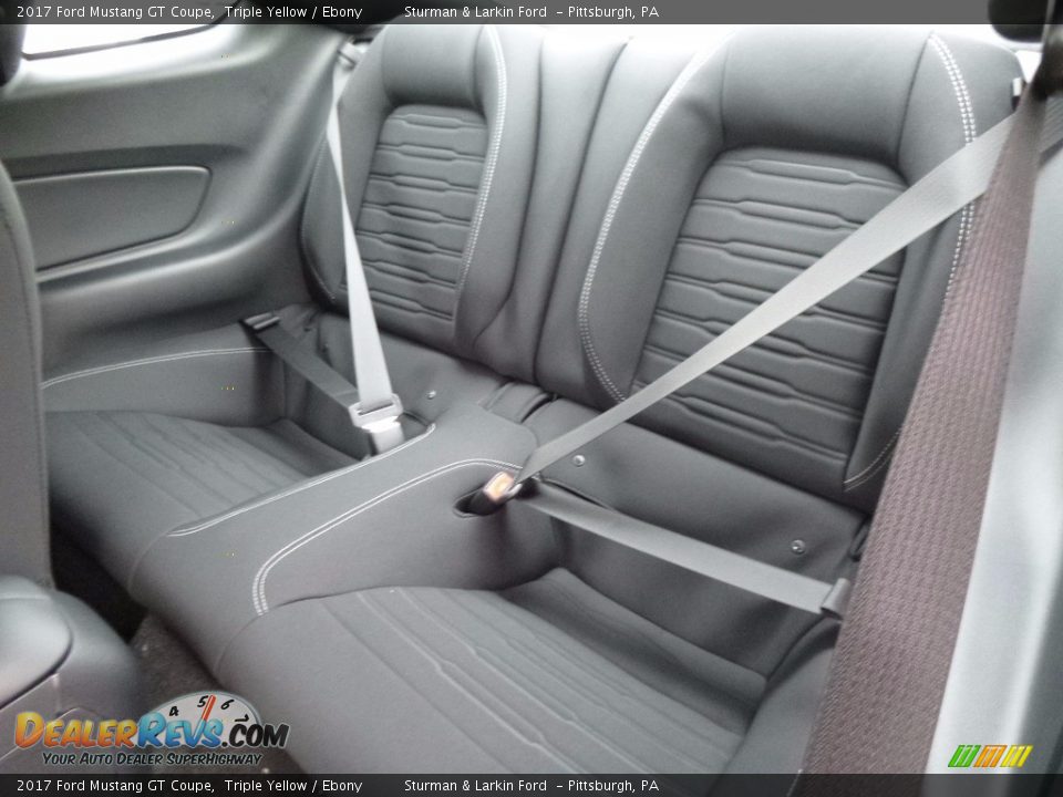 Rear Seat of 2017 Ford Mustang GT Coupe Photo #8