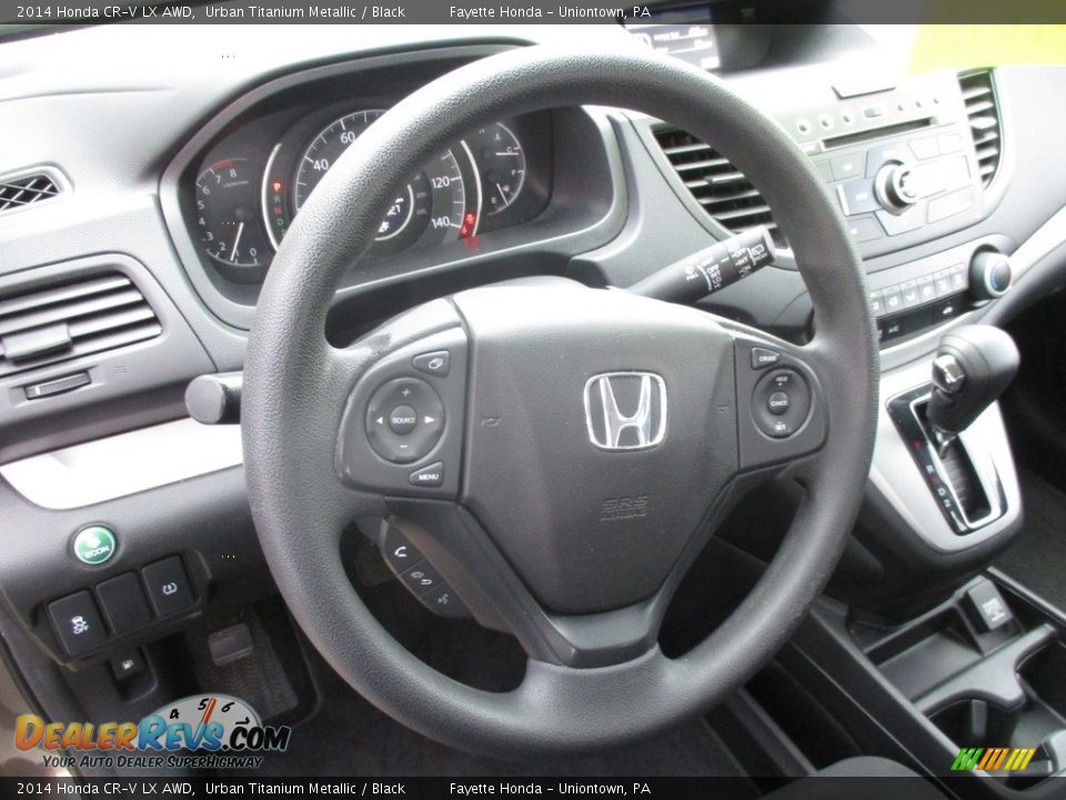 2014 Honda CR-V LX AWD Urban Titanium Metallic / Black Photo #10