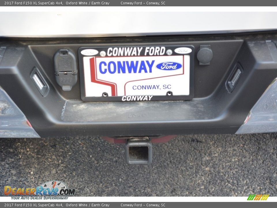 2017 Ford F150 XL SuperCab 4x4 Oxford White / Earth Gray Photo #5