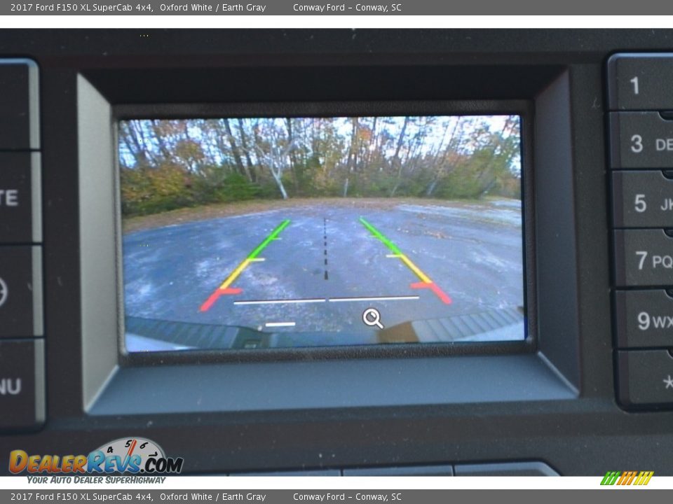 2017 Ford F150 XL SuperCab 4x4 Oxford White / Earth Gray Photo #22