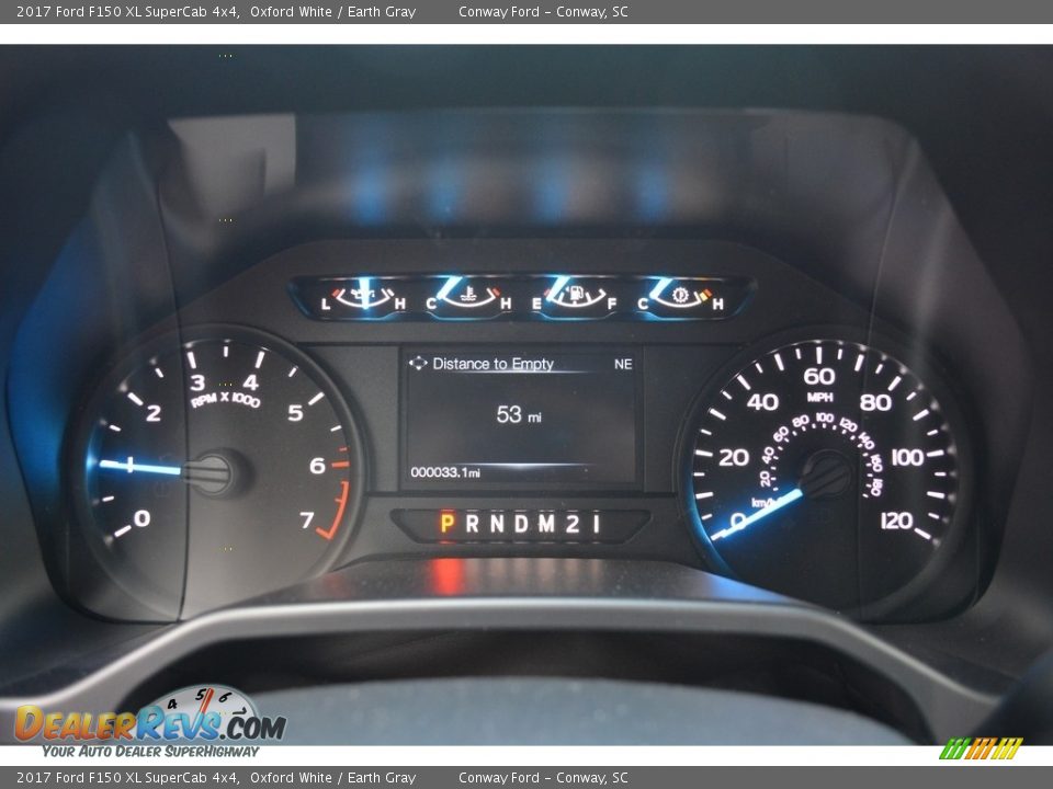 2017 Ford F150 XL SuperCab 4x4 Oxford White / Earth Gray Photo #25