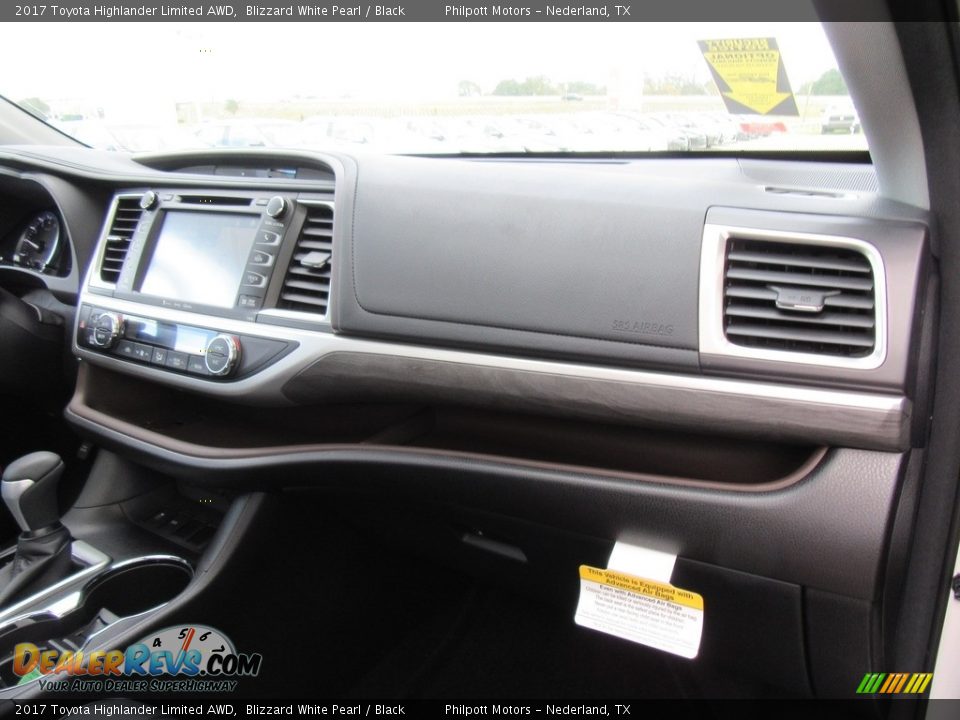 2017 Toyota Highlander Limited AWD Blizzard White Pearl / Black Photo #15