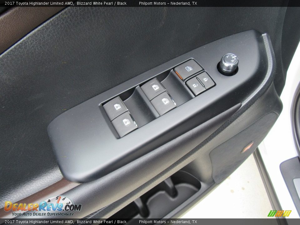 2017 Toyota Highlander Limited AWD Blizzard White Pearl / Black Photo #22