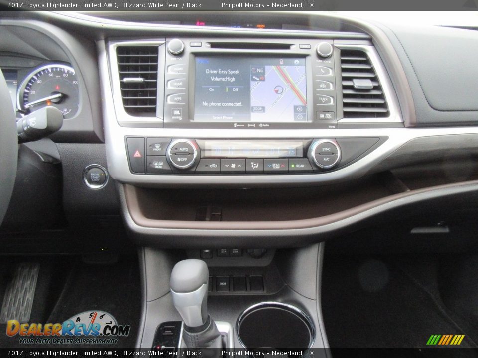 2017 Toyota Highlander Limited AWD Blizzard White Pearl / Black Photo #26
