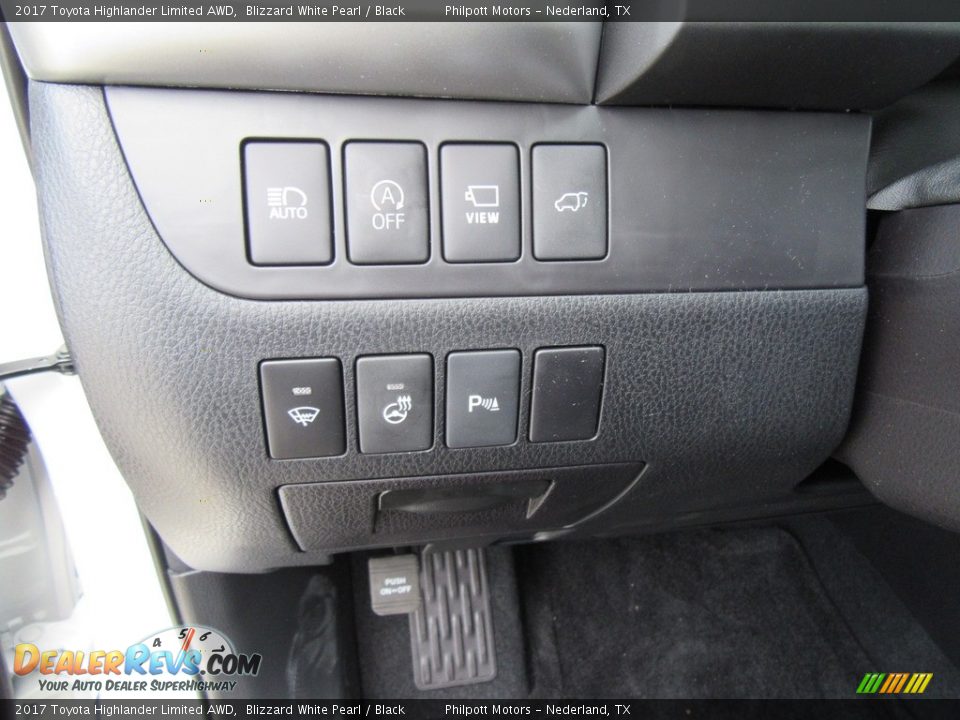 2017 Toyota Highlander Limited AWD Blizzard White Pearl / Black Photo #34