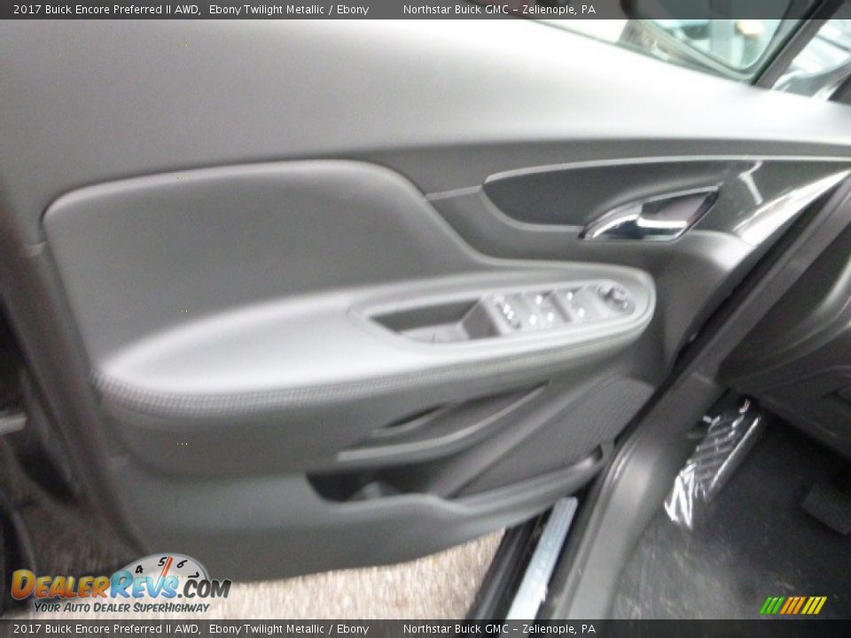 2017 Buick Encore Preferred II AWD Ebony Twilight Metallic / Ebony Photo #11