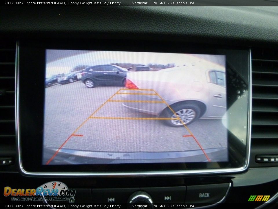 2017 Buick Encore Preferred II AWD Ebony Twilight Metallic / Ebony Photo #16