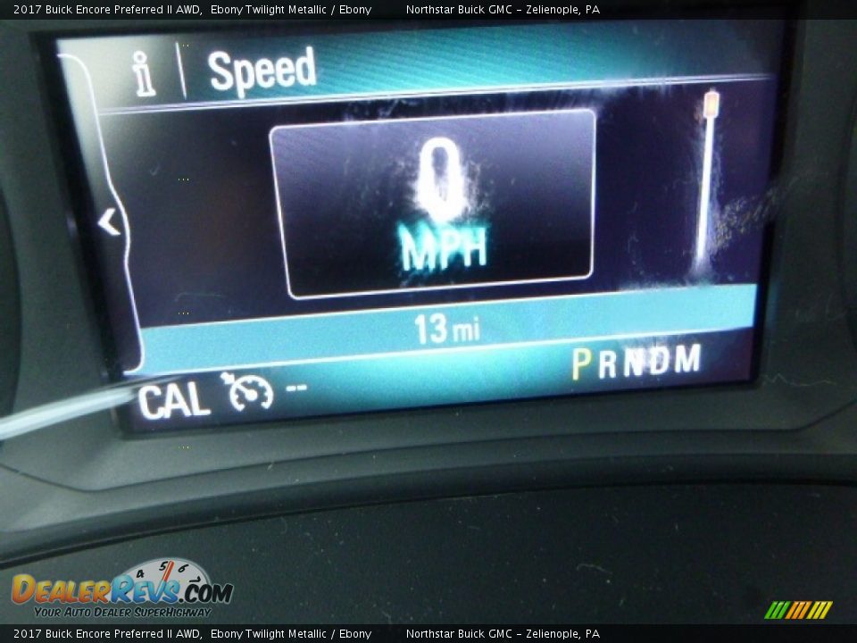 2017 Buick Encore Preferred II AWD Ebony Twilight Metallic / Ebony Photo #20