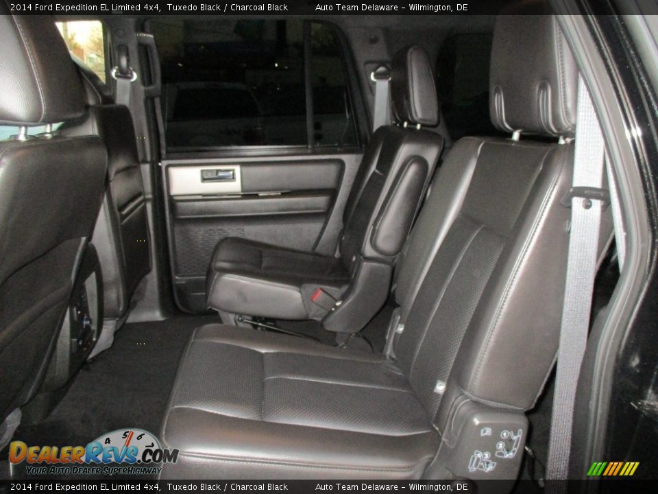 2014 Ford Expedition EL Limited 4x4 Tuxedo Black / Charcoal Black Photo #22