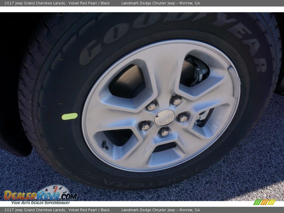 2017 Jeep Grand Cherokee Laredo Velvet Red Pearl / Black Photo #5
