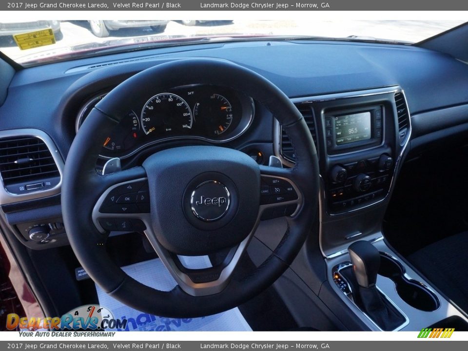2017 Jeep Grand Cherokee Laredo Velvet Red Pearl / Black Photo #7