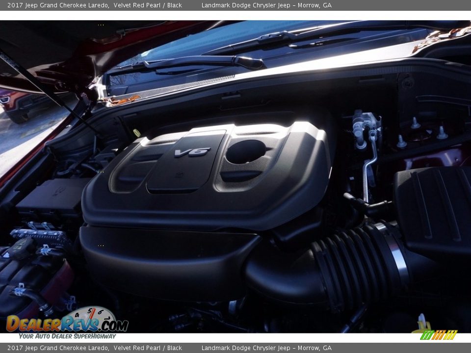 2017 Jeep Grand Cherokee Laredo Velvet Red Pearl / Black Photo #8