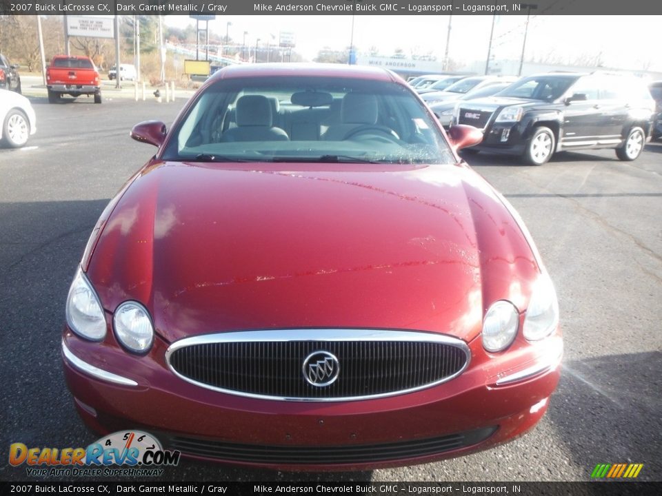 2007 Buick LaCrosse CX Dark Garnet Metallic / Gray Photo #2