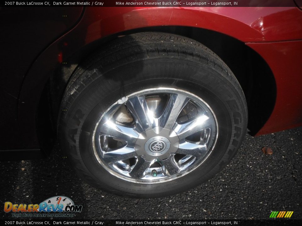 2007 Buick LaCrosse CX Dark Garnet Metallic / Gray Photo #4