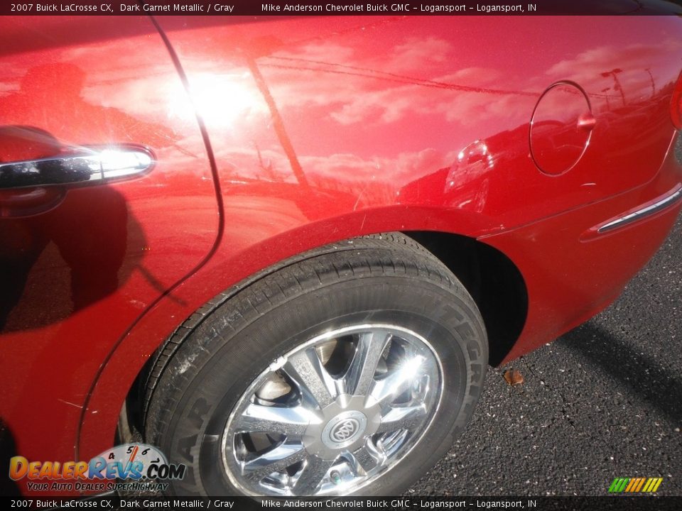 2007 Buick LaCrosse CX Dark Garnet Metallic / Gray Photo #5