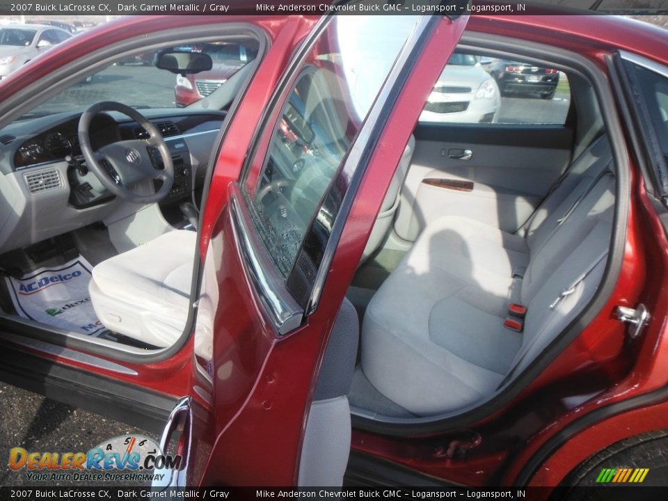 2007 Buick LaCrosse CX Dark Garnet Metallic / Gray Photo #7