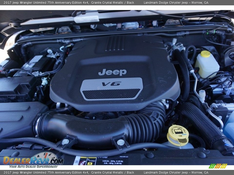 2017 Jeep Wrangler Unlimited 75th Anniversary Edition 4x4 Granite Crystal Metallic / Black Photo #5