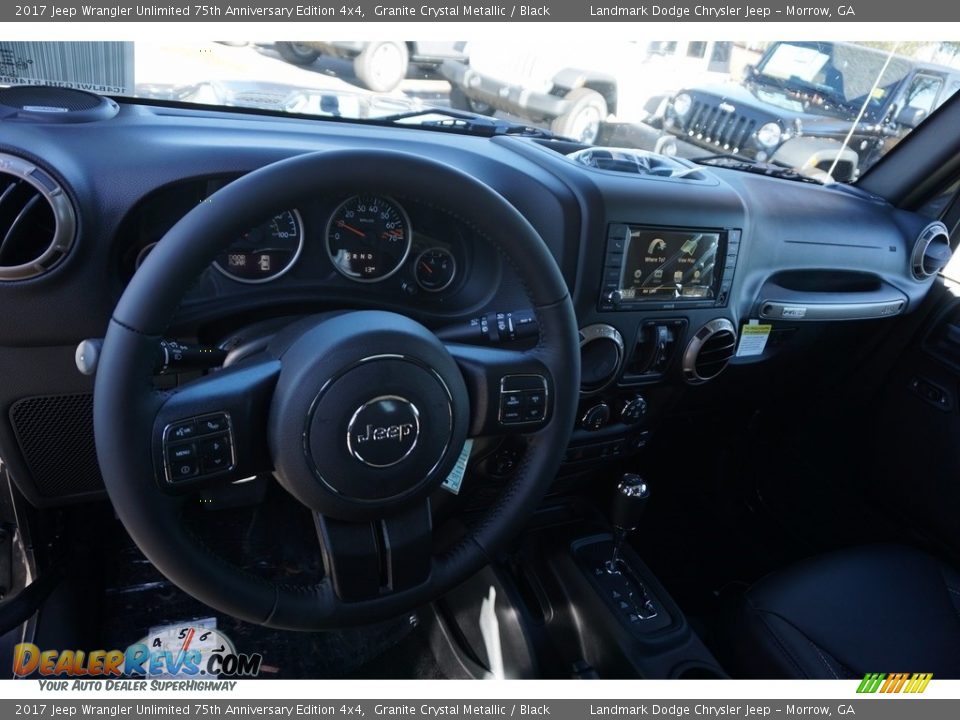 2017 Jeep Wrangler Unlimited 75th Anniversary Edition 4x4 Granite Crystal Metallic / Black Photo #9