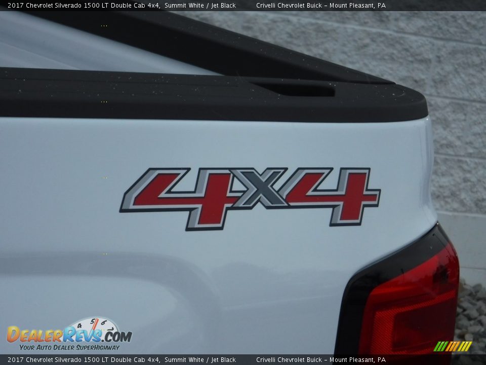 2017 Chevrolet Silverado 1500 LT Double Cab 4x4 Summit White / Jet Black Photo #4