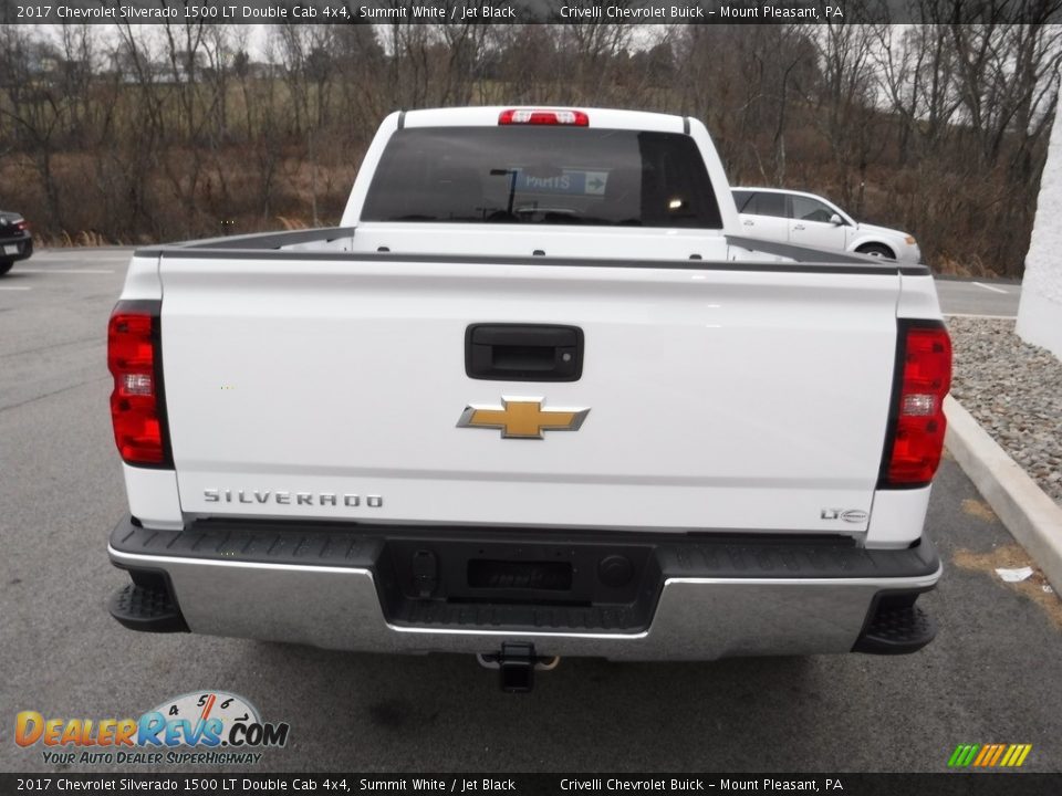 2017 Chevrolet Silverado 1500 LT Double Cab 4x4 Summit White / Jet Black Photo #7