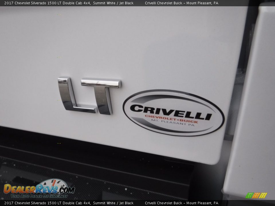 2017 Chevrolet Silverado 1500 LT Double Cab 4x4 Summit White / Jet Black Photo #8