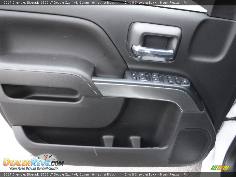 2017 Chevrolet Silverado 1500 LT Double Cab 4x4 Summit White / Jet Black Photo #9
