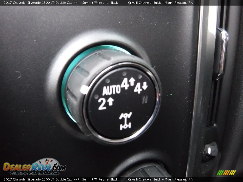 2017 Chevrolet Silverado 1500 LT Double Cab 4x4 Summit White / Jet Black Photo #11