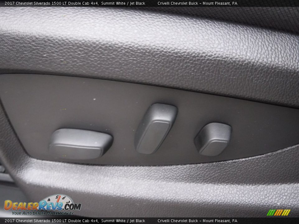 2017 Chevrolet Silverado 1500 LT Double Cab 4x4 Summit White / Jet Black Photo #13